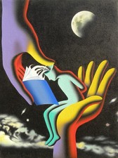 Mark KOSTABI (Los Angeles 1960) Estrapolazione culturale Olio tela cm 80x60 2003