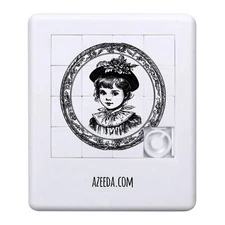 'Vintage Girl Portrait' Sliding Puzzle (PZ00034173)