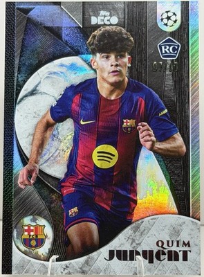 2025 Quim Junyent Deco RC /10 Topps Deco Prodigy