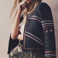 LoveShackFancy Naya Cotton Quilted Jacket in ...