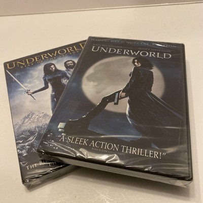 UNDERWORLD 2-DVD LOT: UNDERWORLD and Rise Of The Lycans New