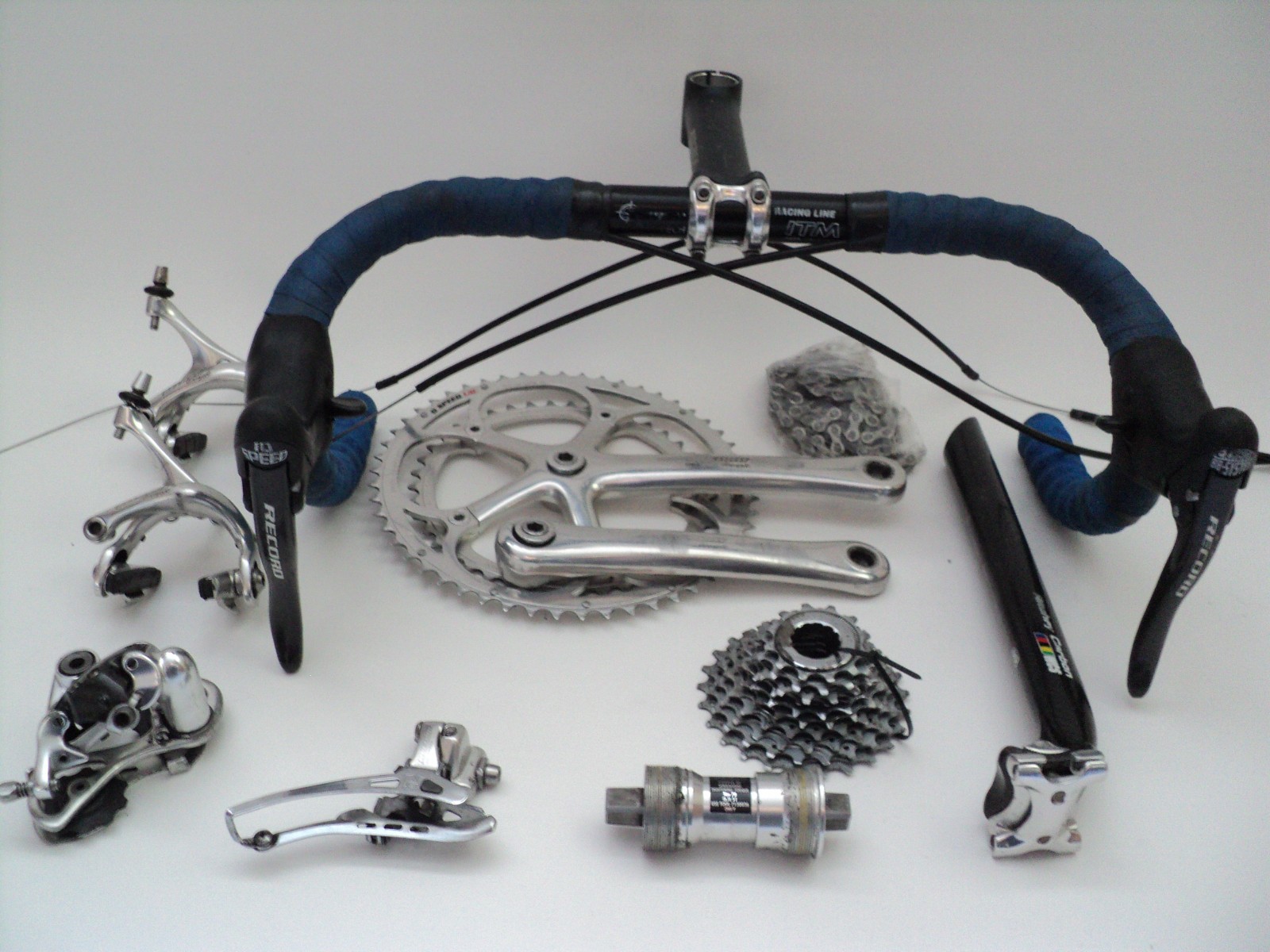CAMPAGNOLO RECORD Carbon 10 speed group set build kit gruppo
