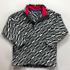 Patagonia Boys 8 S Vintage 1998 Synchilla Fleece Jacket Snap-T Pullover USA P'op