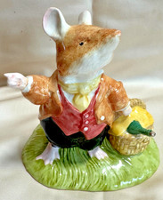 Brambly Hedge by Royal Doulton Lord Woodmouse Figurine Picnic Ver- Charity DS31