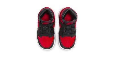 DS Jordan 1 Retro High OG Satin Bred FD5305-061 Toddler (TD) size