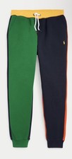 Boys Polo Color block Sweatsuit Set