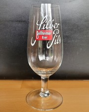 Bierglas / Biertulpe 0,25 l Bellheimer Bier Silber-Pils  - Rarit&auml;t