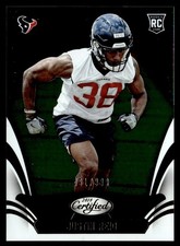 2018 Panini Certified Justin Reid Rookie 491/999 Houston Texans #165