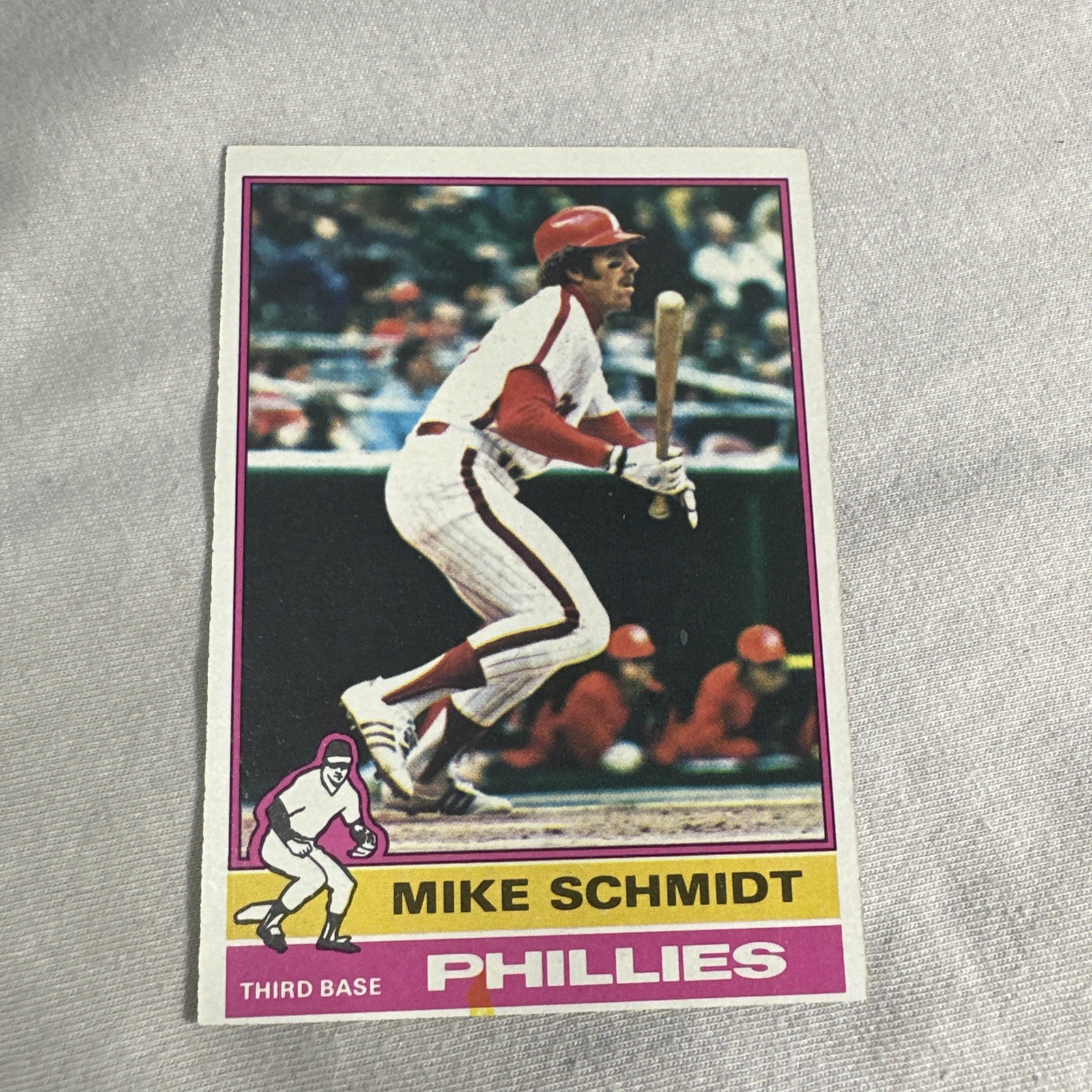 1976 Topps #480 Mike Schmidt - Phillies EX+