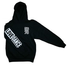 Girls Long Sleeve Hoodie Love Dance 5678 Size LC