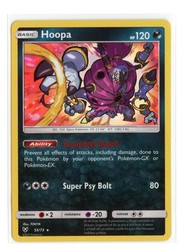 Hoopa 55/73 Holo Rare Shining Legends