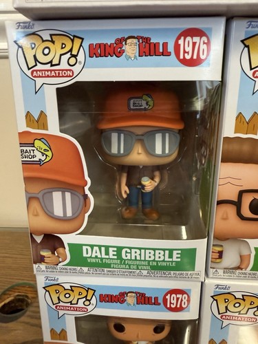 Funko Pop! King of the Hill Hank On Lawn Mower + 4 Friends 131, 1976-1979 - Picture 5 of 17