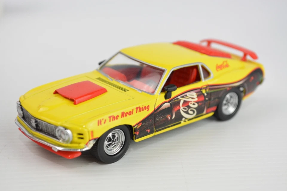 Coca Cola Ford Boss Mustang 1970 Die Cast Car Matchbox with COA - Image 2 of 4