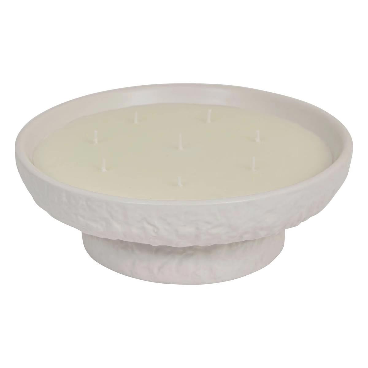 Bougie parfumée vanille Stony céramique artisanale design 400g
