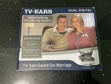 TV Ears 11841 Digital Voice Clarifying TV Listening System Wireless