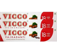 3X Vicco Vajradanti Toothpaste | Ayurvedic Herbal Toothpaste | 200 Gram