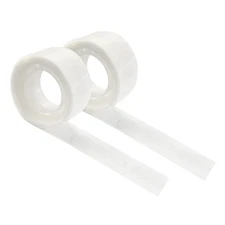HANWER 200 PCS Glue Points for Balloons, Removable Sticky Point Tape, Clear 