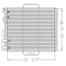 139870A1 New Oil Cooler Fits Case-IH Tractor Models MX100 MX110 MX120 +