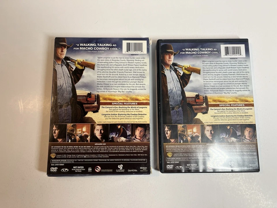 Longmire The Complete Series Season 1-6 DVD 1,2,3,4,5,6 W/Slipcovers - Image 4 of 4