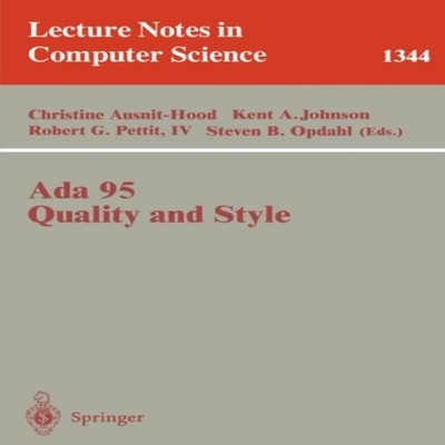 Ada 95 Quality and Style Guidelines for Professional Programmers