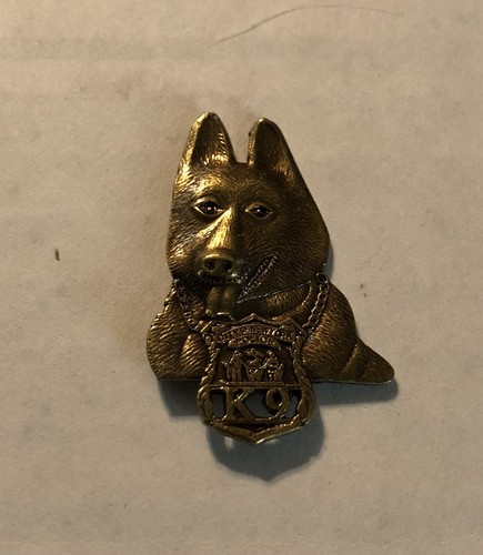 NYPD K9 UNIT LAPEL HAT PIN POLICE (R756) 1.25in Tall | eBay