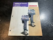 Yanmar Model D27 & D36 Diesel Outboard Motor Sales Brochure D27/D36 AX-E,  AX-EP