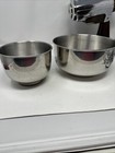 VINTAGE SUNBEAM DELUXE MIXMASTER 12 SPEED MIXER BROWN/CHROME w/BOWLS & BEATERS
