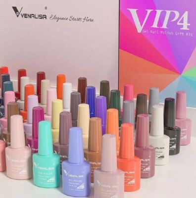 VENALISA Professional UV / LED Soak Off Gel Nagellack - Vip 4 neue Farben