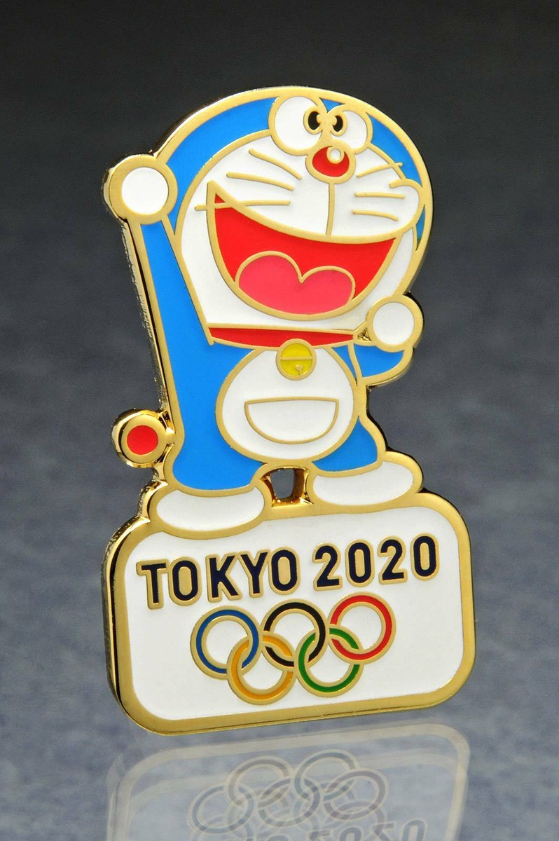 東京オリンピック テレビ朝日 ドラえもん 東京2020 テレ朝 ピンバッチ Tokyo Olympic 2020 ピンバッチ テレ朝 ドラえもん ドラえもん