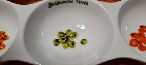 2 Set Snackschalen weiß Keramik Set für Snacks Wie Neu - Bild 4 von 8