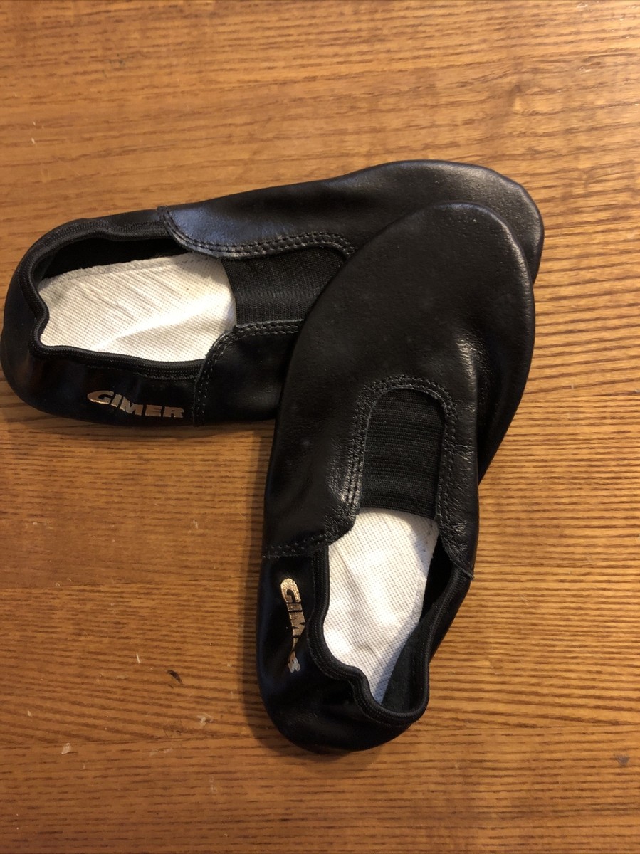 Scarpette Ginnastica Ritmica Gimer Nero, Numeri 24,28,32,33,40