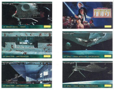 Star Wars: Return of the Jedi Widevision complete set of trading cards by Topps