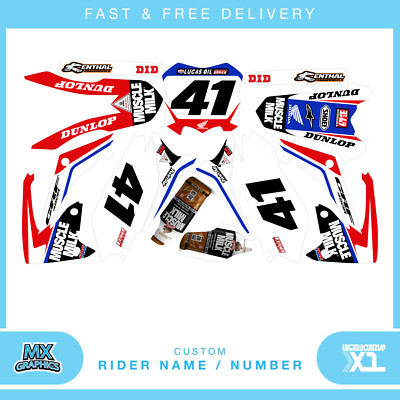Honda CRF450R 2009 - 2012 Grafik Aufkleber Decals