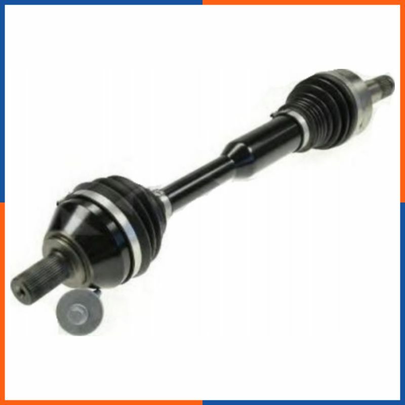 Demi-arbre de transmission gauche Volvo aux normes de tolérance constructeur d'origine