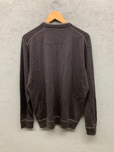 Bugatchi Sweater Men’s XL Merino Wool Knit Stitch Crew Neck Pullover - Picture 10 of 10