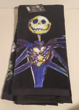 DISNEY NIGHTMARE BEFORE CHRISTMAS SOFT TERRY VELOUR STYLE HAND TOWEL SET/2