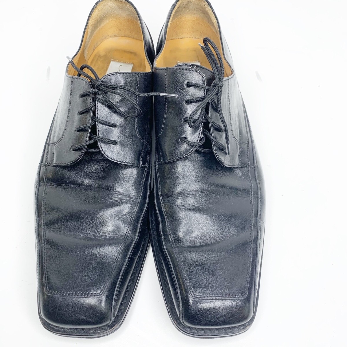 Mezlan Mens Dress Shoe Classic Apron Toe Oxford Calfskin 