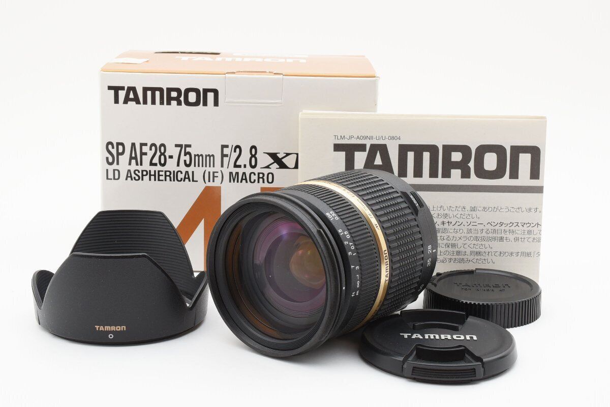 Tamron SP AF 28-75mm f/2.8 XR Di LD Aspherical IF Macro A09N Tamron SP AF 28-75mm f/2.8 XR Di LD Aspherical IF Macro A09N