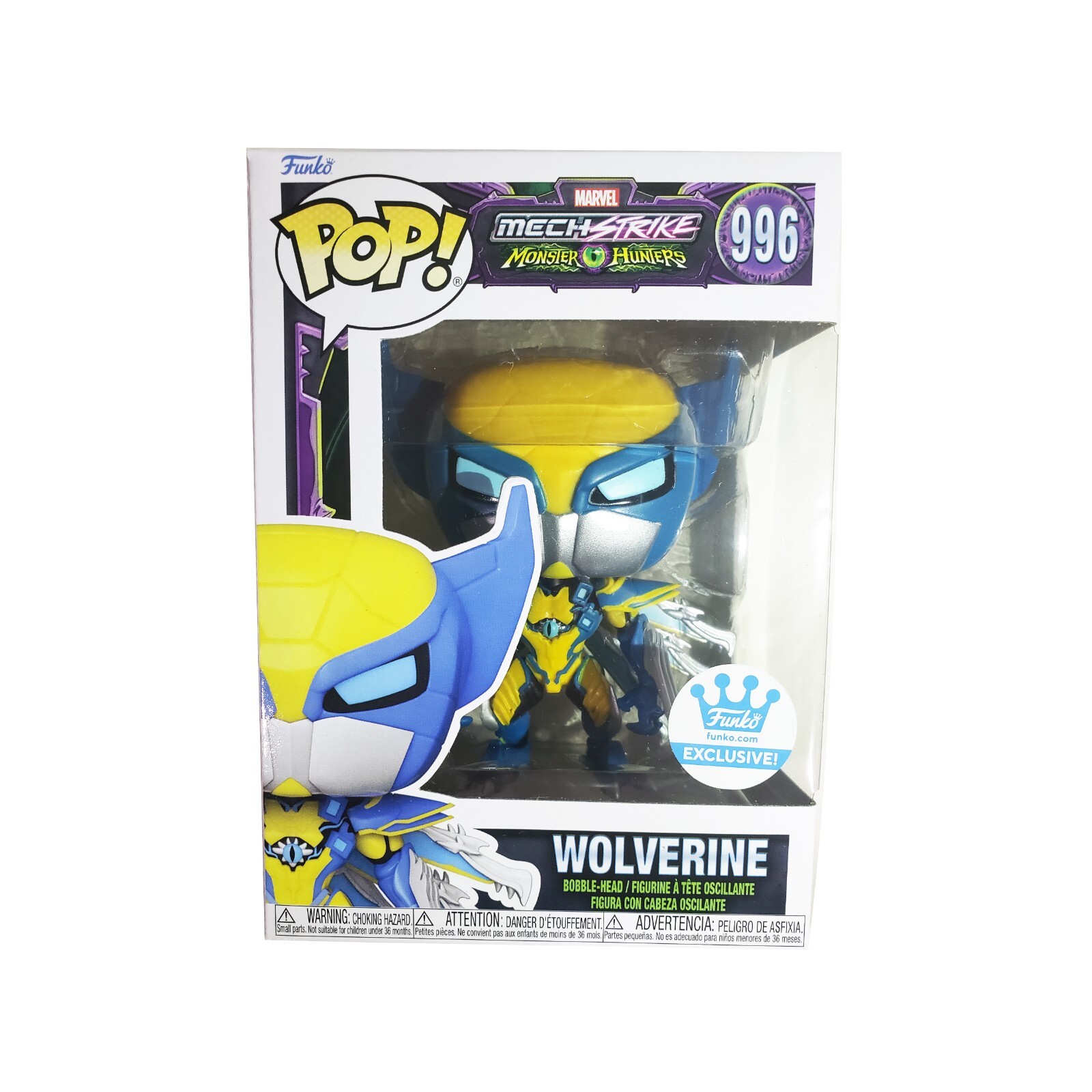 Funko Mech Strike Wolverine #996 Mint Condition Funko Exclusive