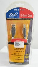 New BELKIN Printer Cable USB 2 High-Speed 2.0 Cable 10 FOOT USB A Plug to B Plug