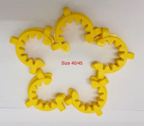 KECK CLIPS GROUND GLASS CONNECTORS JOINT CLIPS Size 10 12 14 19 24 29 34 40 45 - Picture 19 of 21