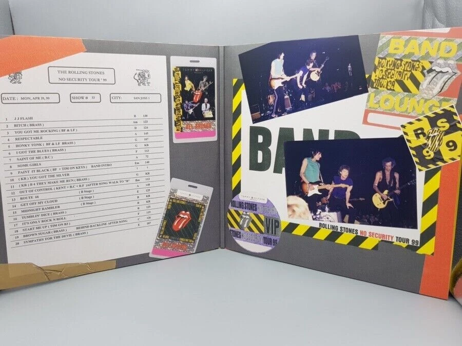 Rolling Stones From the Voult No Security San Jose 1999 BLP Set - Bild 3 von 3