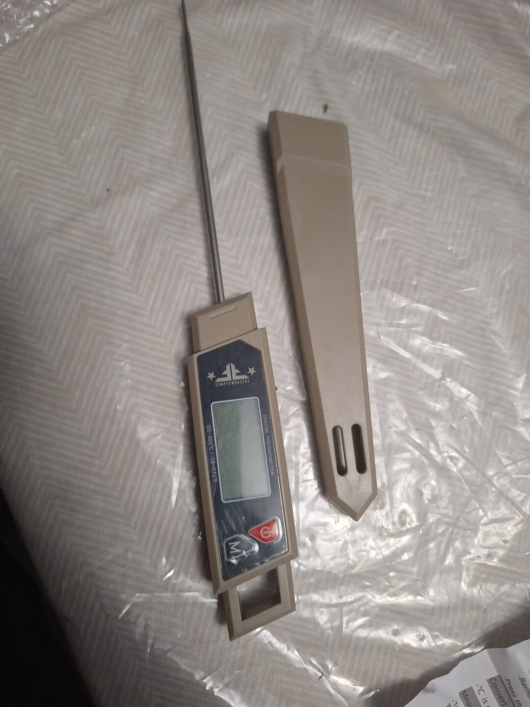 Stem Digital Thermometer with High/Low Alarm