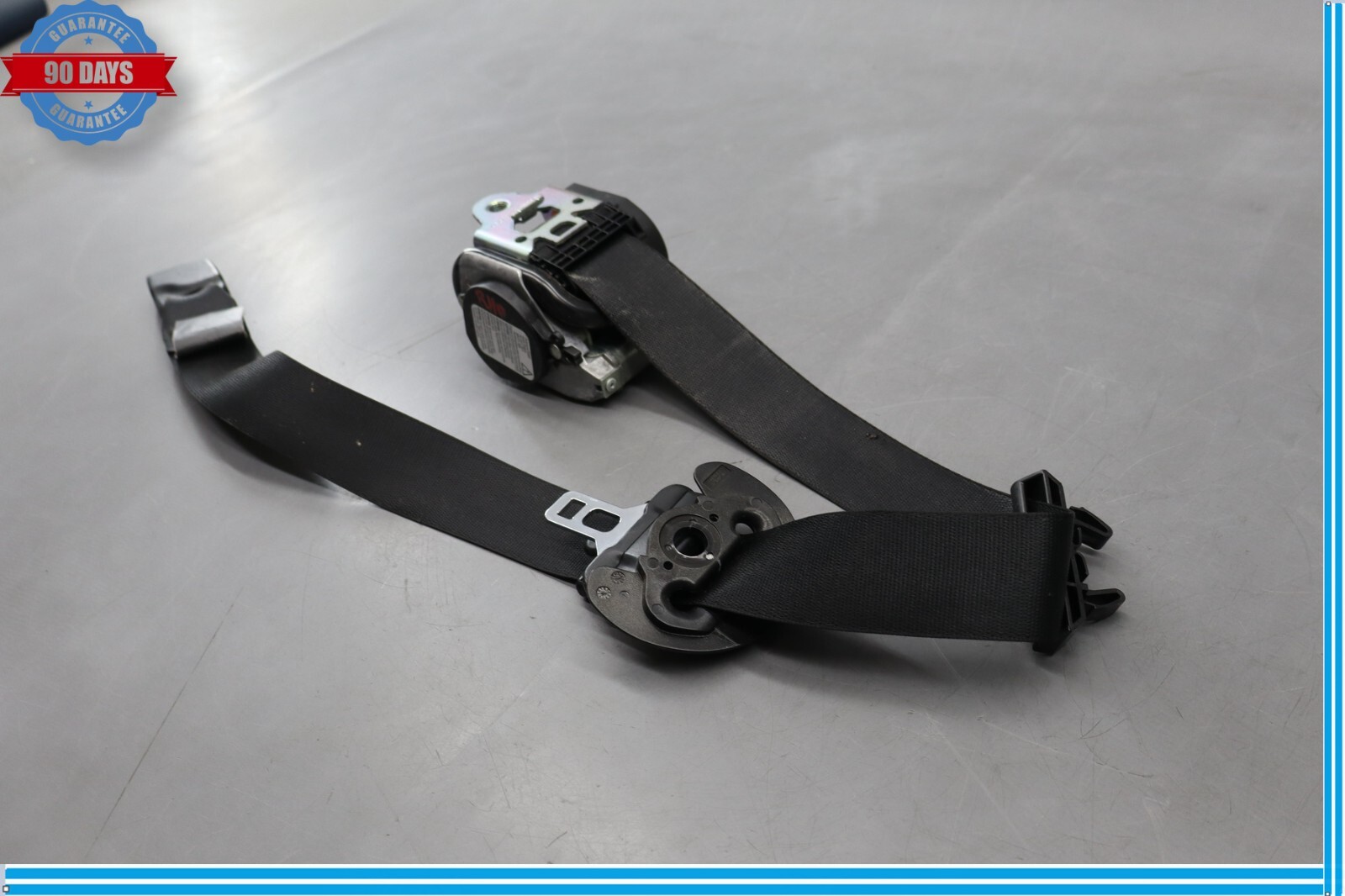 14-22 Maserati Ghibli M157 Front Right Passenger Side Seat Belt Black Oem