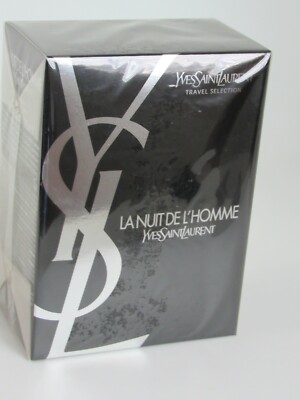 La Nuit de L'Homme by YSL 2pc Gift Set 3.3 oz Cologne+3.3 oz All