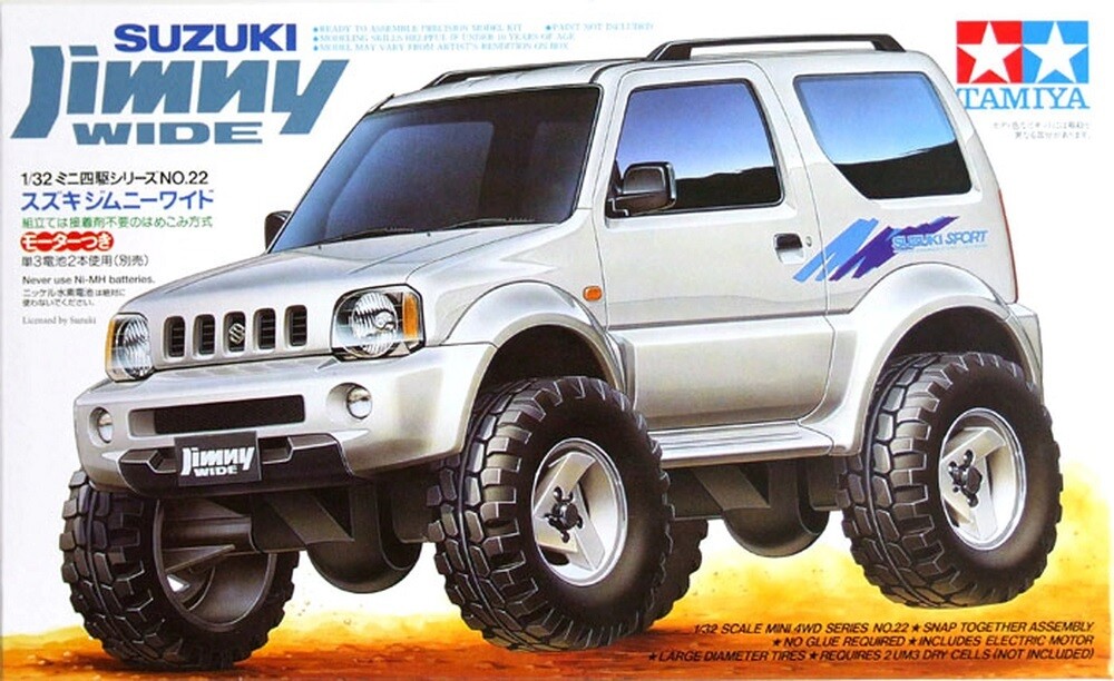Tamiya 19022 1/32 Scale Mini 4WD Model Car Kit Jr Suzuki