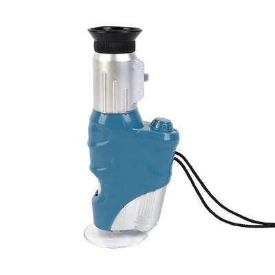 Handheld Microscope Portable Field Microscope with LED Light Science Experiment