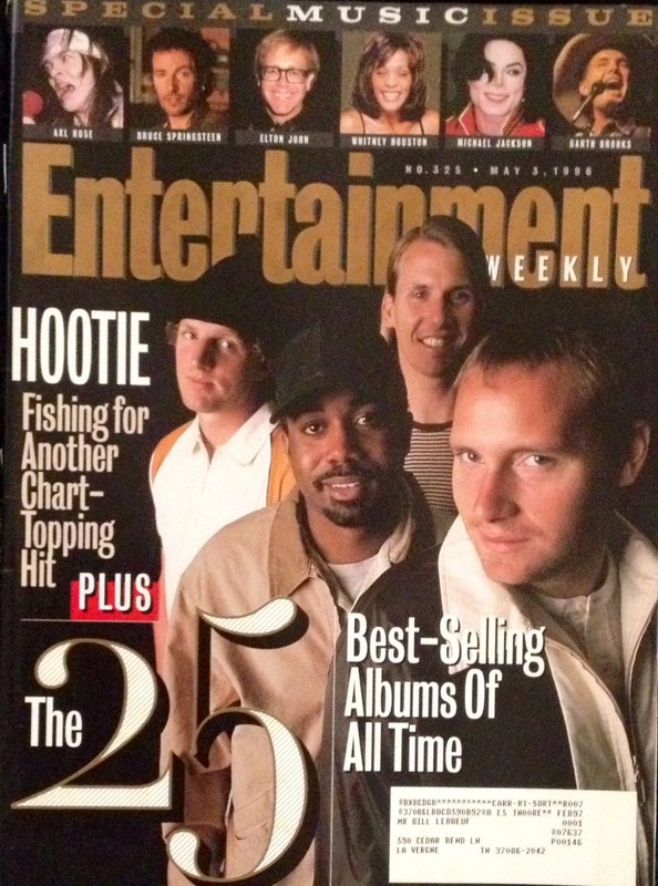 HOOTIE & THE BLOWFISH Cover Story (+ mag) ENTERTAINMENT WEEKLY 1996 Music Issue