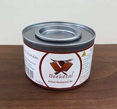 Brennpaste Beeketal - Inhalt: ca. 200 g, Brenndauer: ca. 2 bis 3 Stunden