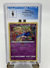 CGC Mint 9 Zacian Amazing Rare 82/185 Vivid Voltage Pokemon Card on eBay